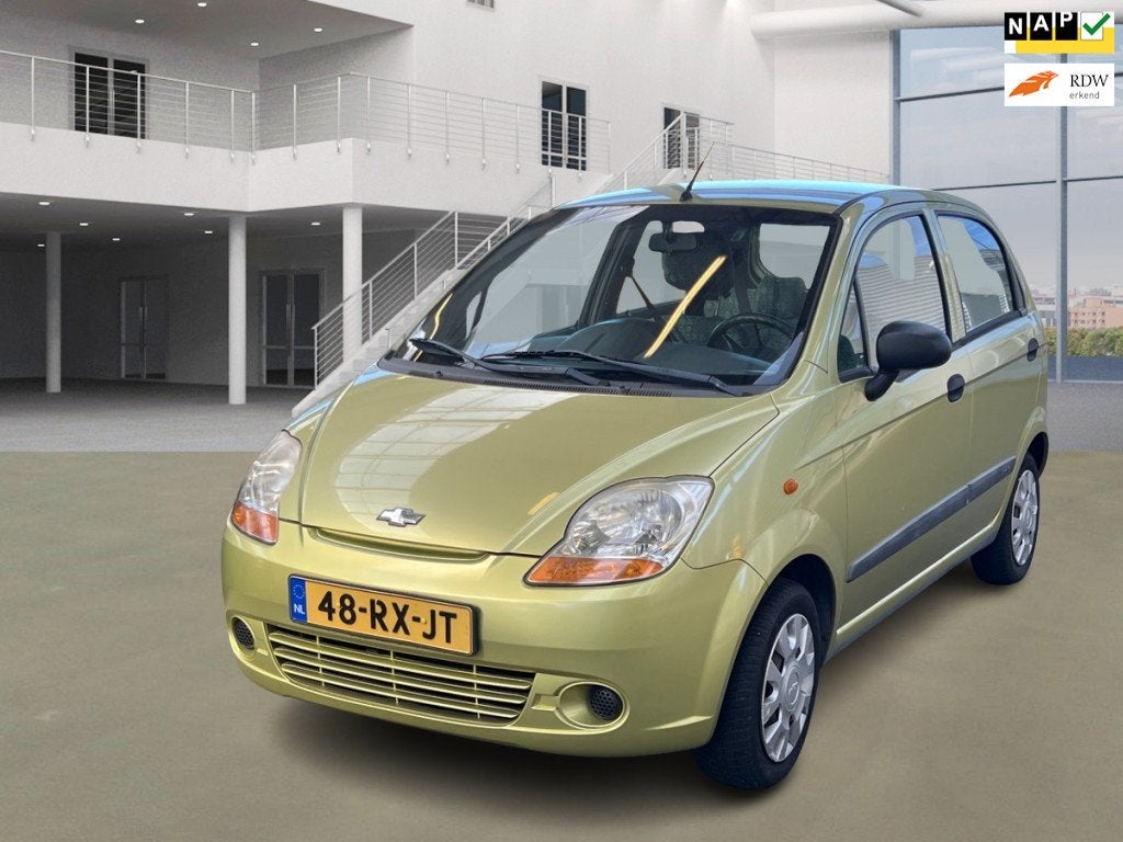 Chevrolet Matiz 0.8 Style|UNIEK KM STAND|MET NAP|AUTOMAAT|EL, Auto's, Chevrolet, Gebruikt, Bedrijf, 3 cilinders, Euro 4