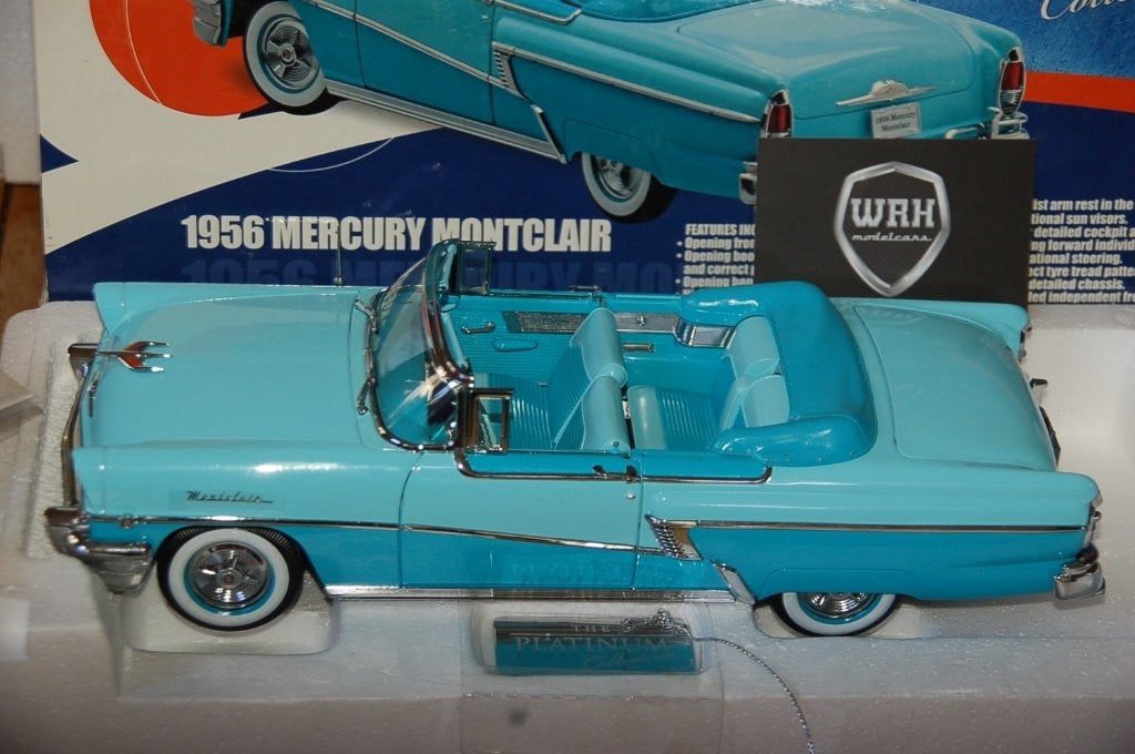 1:18 MERCURY MONTCLAIR 1956 Convertible Sun star WRH, Hobby en Vrije tijd, Modelauto's | 1:18, Verzenden, Zo goed als nieuw, Auto