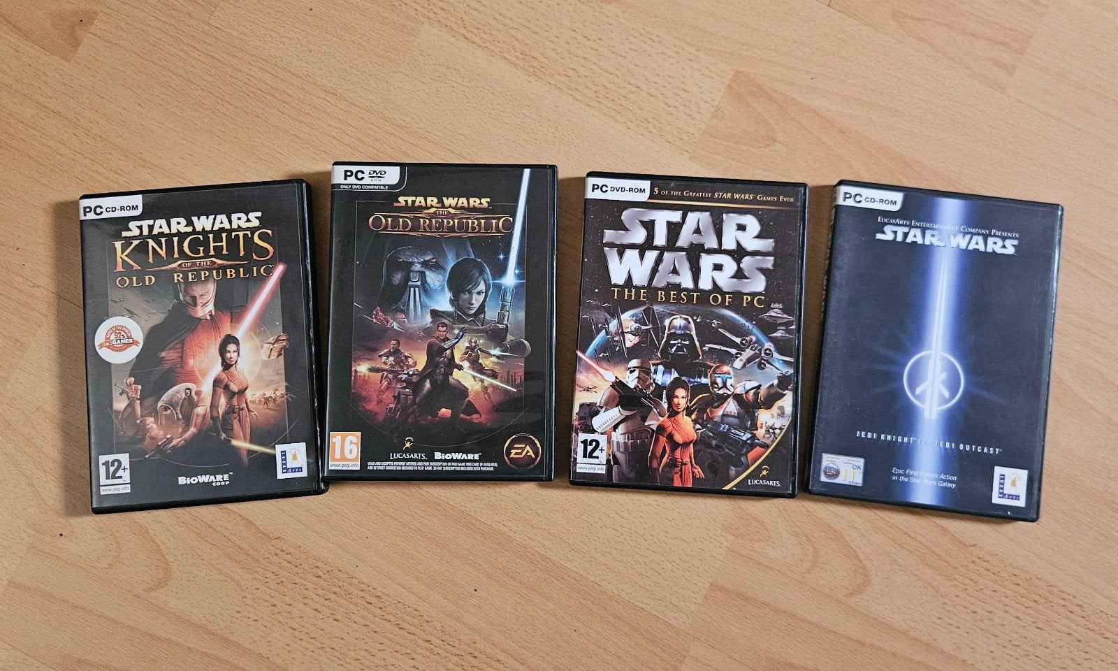 4x Star Wars PC Games, Avontuur en Actie, 1 speler, Ophalen of Verzenden, Zo goed als nieuw