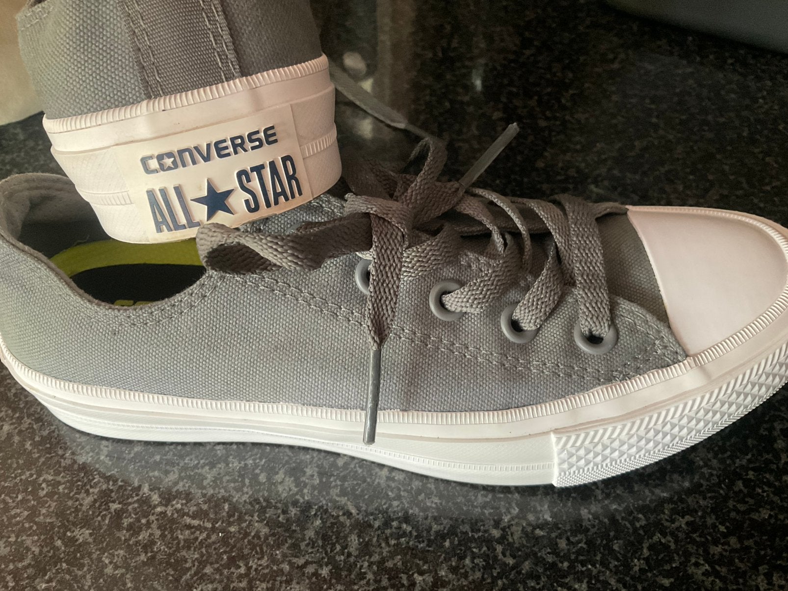 CONVERSE chuck Joyler / 36.5 / als nieuw / grijs-groen, Ophalen of Verzenden, Zo goed als nieuw, Groen, Sneakers of Gympen
