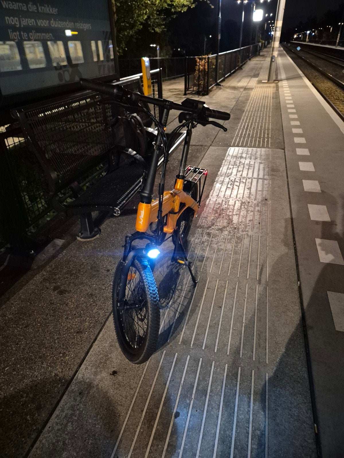 Opvouwbare elektrische fiets - Ideaal voor de stad!, Fietsen en Brommers, Overige merken, Gebruikt, Ophalen of Verzenden, Minder dan 47 cm
