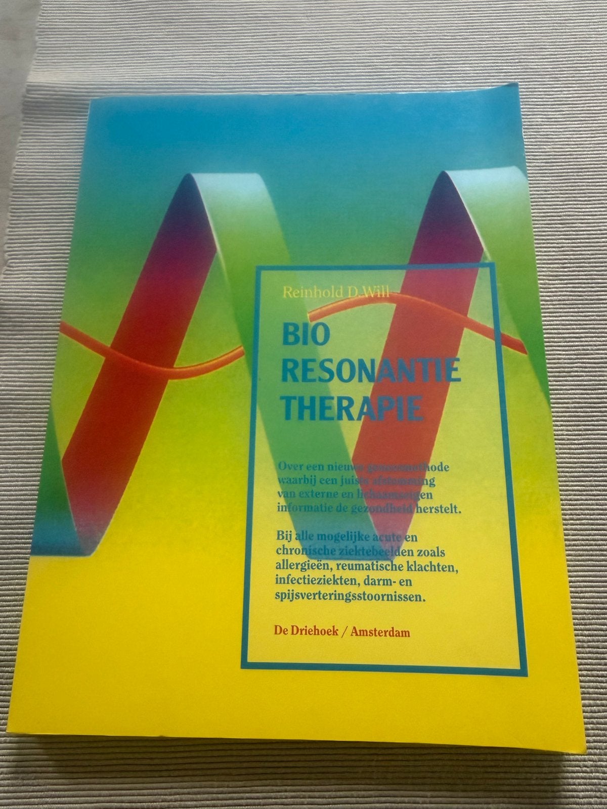 Bioresonantie Therapie - Reinhold D. Will, Ophalen of Verzenden, Gelezen, Overige typen