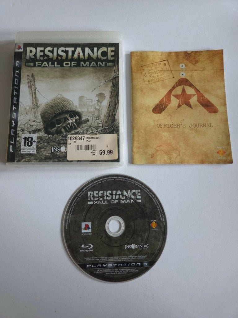 Playstation 3 (PS3) - Resistance Fall of Man - 10383, Vanaf 18 jaar, Shooter, 1 speler, Ophalen of Verzenden