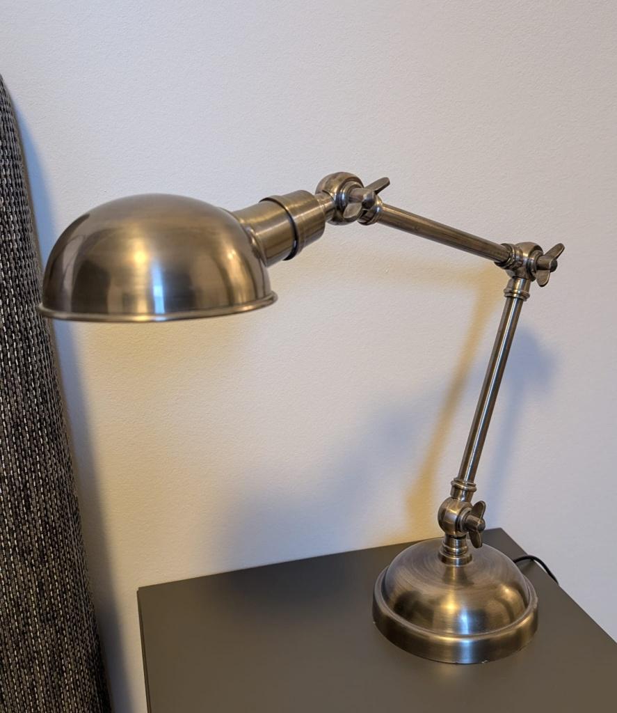 2x Klassieke tafellamp, Ophalen, Zo goed als nieuw, Klassiek, retro, Metaal