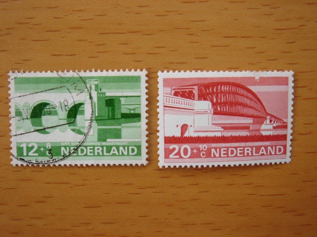 Zomerzegels 1968 2x NVPH 901 en 903    Gestempeld, Postzegels en Munten, Postzegels | Nederland, Ophalen of Verzenden, Na 1940