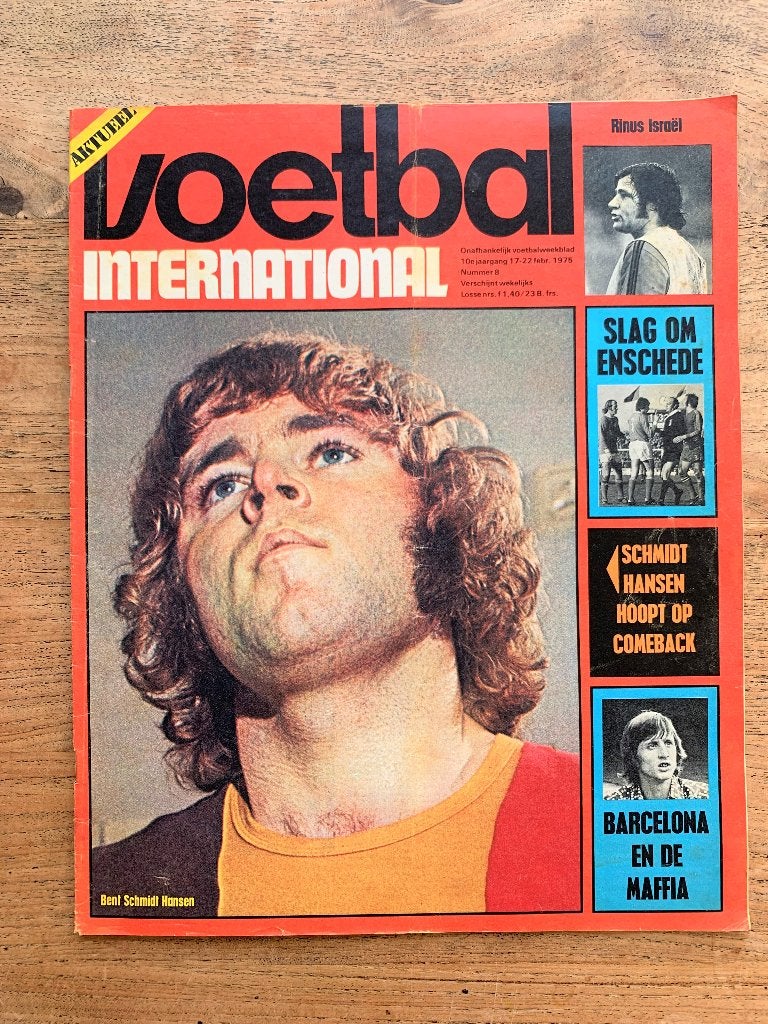 Voetbal International VI Div. tijdschriften uit 1975 / €3,-, Ophalen of Verzenden, Zo goed als nieuw, NAC Breda, Boek of Tijdschrift