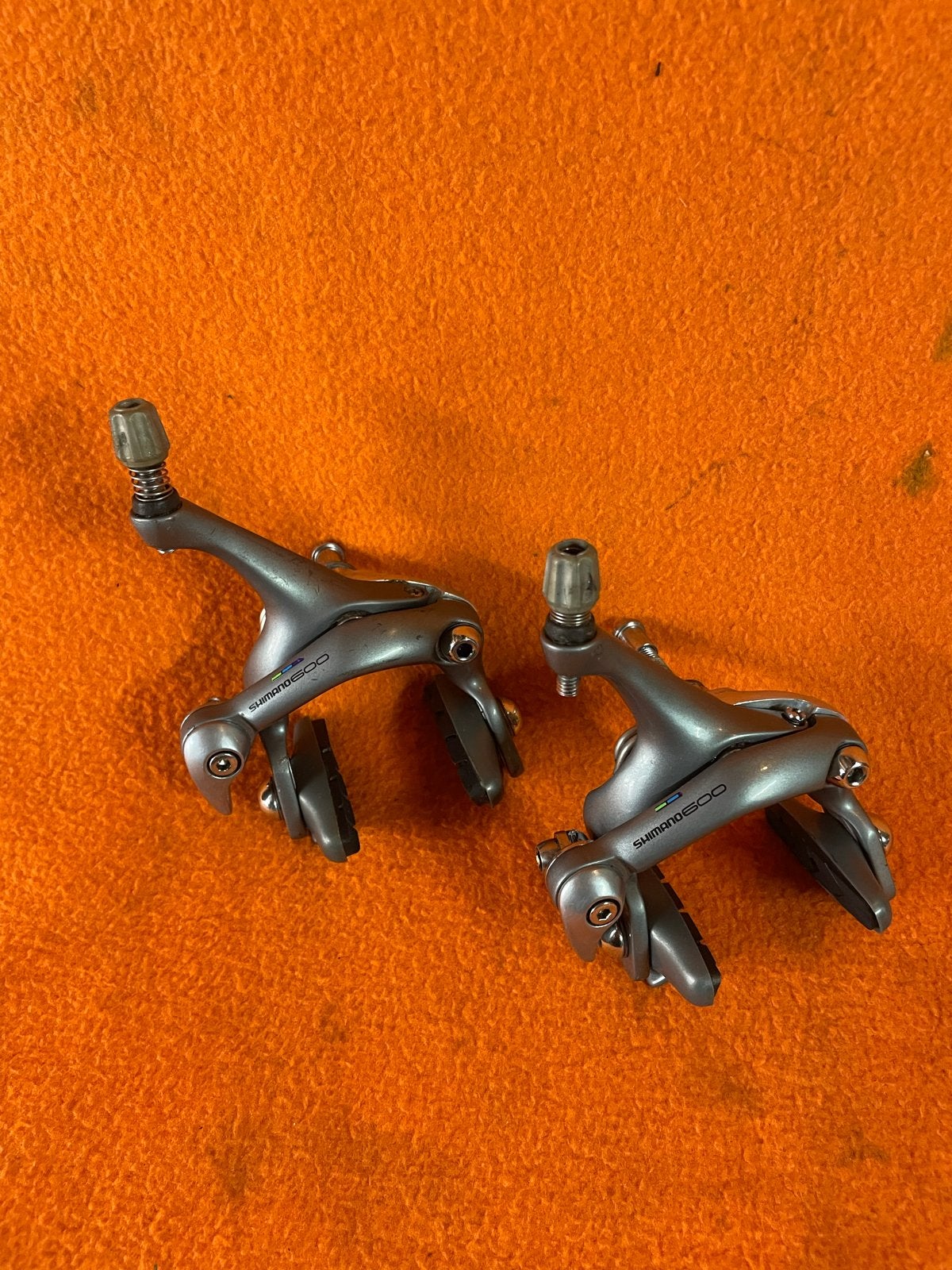 Shimano 600 ultegra tricolor Remmen remhoeven, Verzenden, Gebruikt