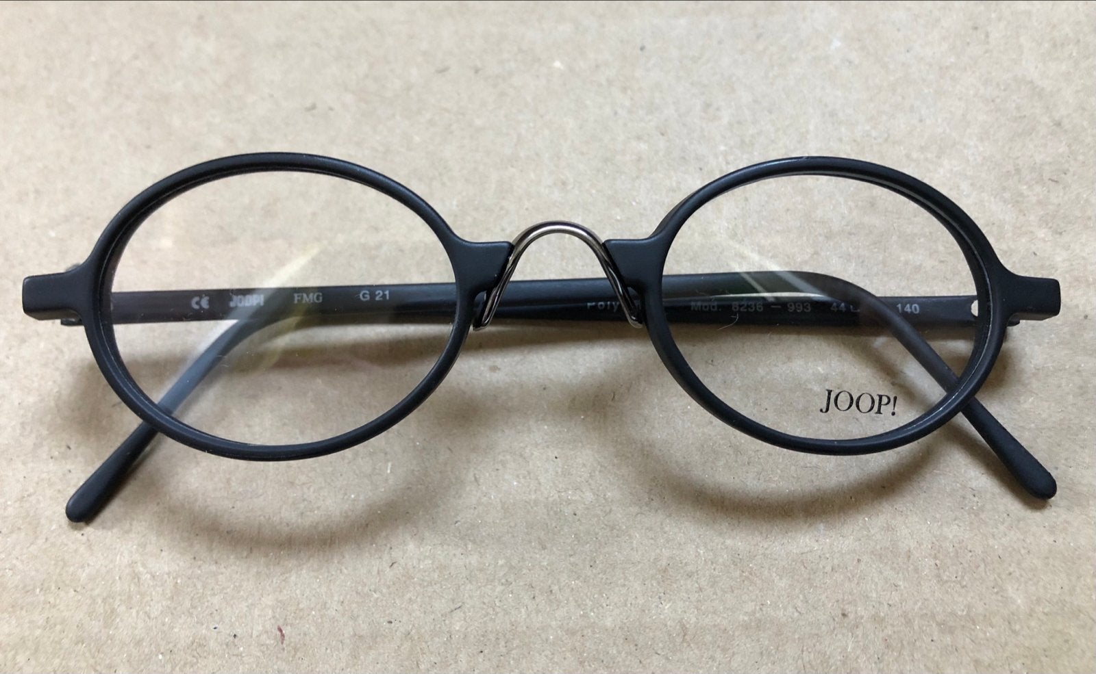JOOP! Mod. 8236 Matzwart Brilmontuur - Rond & Lichtgewicht, Overige merken, Zwart, Nieuw, Ophalen of Verzenden