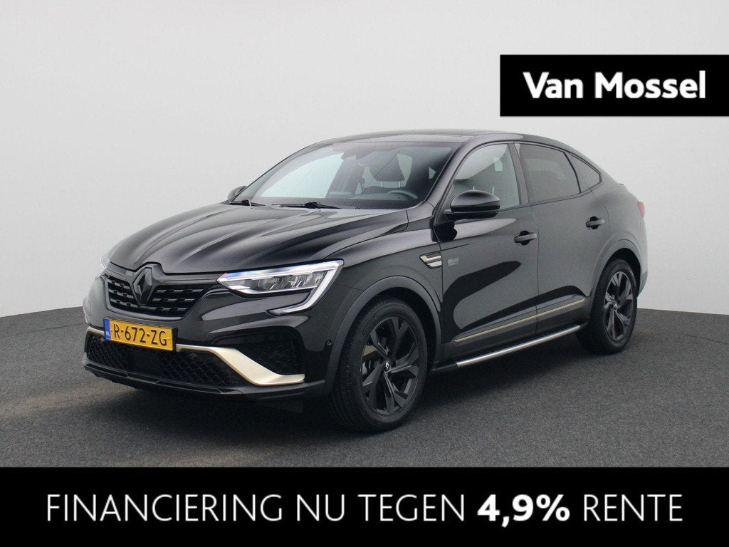 Renault Arkana 1.6 E-Tech hybrid 145 E-Tech engineered | Aut, Auto's, Renault, Arkana, Gebruikt, Euro 6, Zwart