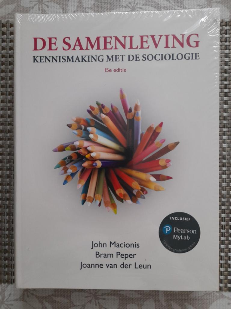 John Macionis - De samenleving, Boeken, Zo goed als nieuw, Nederlands, Overige niveaus, John Macionis; Joanne van der Leun; Bram Peper