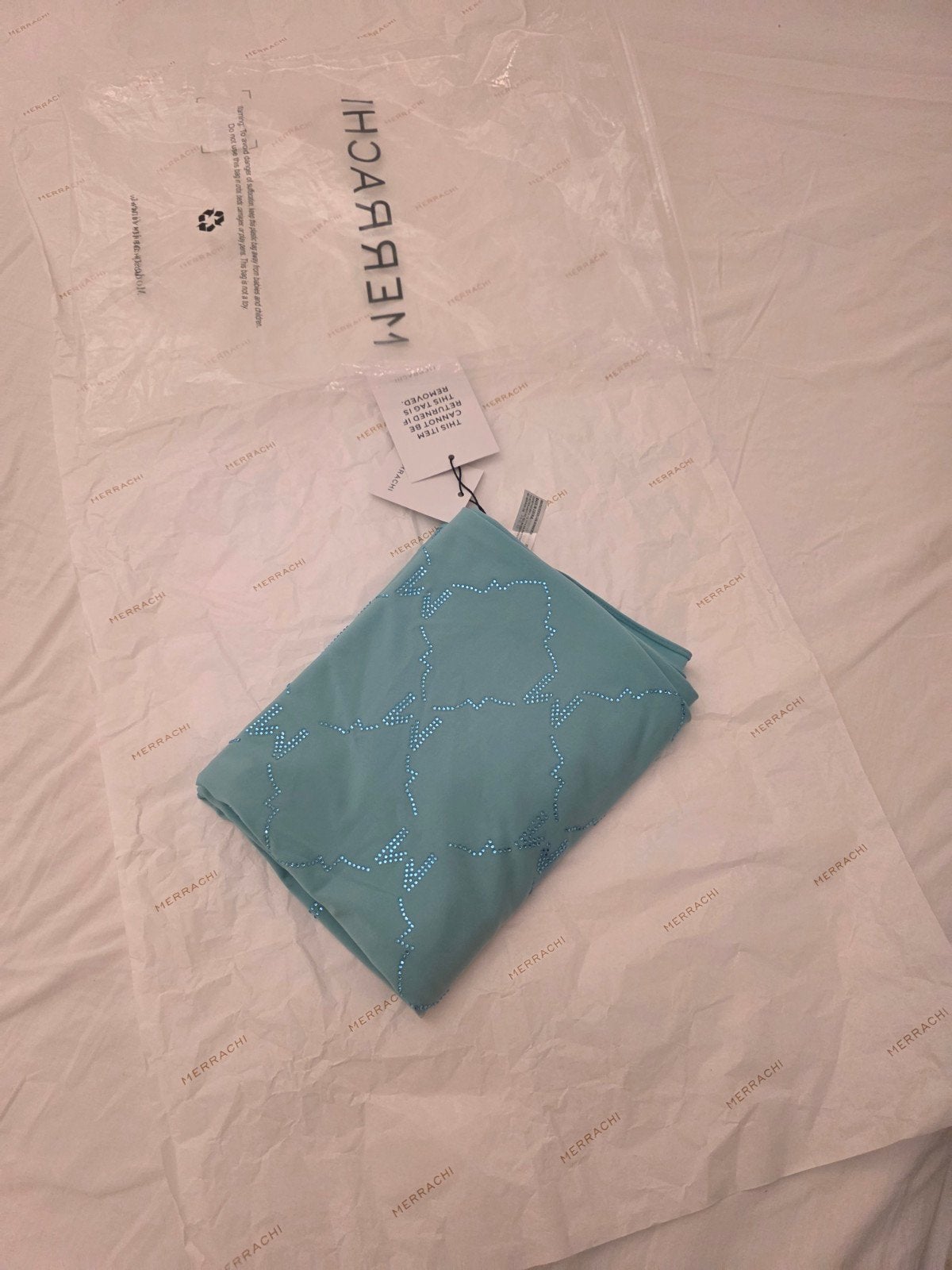 Nieuwe Merrachi sjaal - boterzacht met subtiele glans, Kleding | Dames, Merrachi, Ophalen of Verzenden, Nieuw