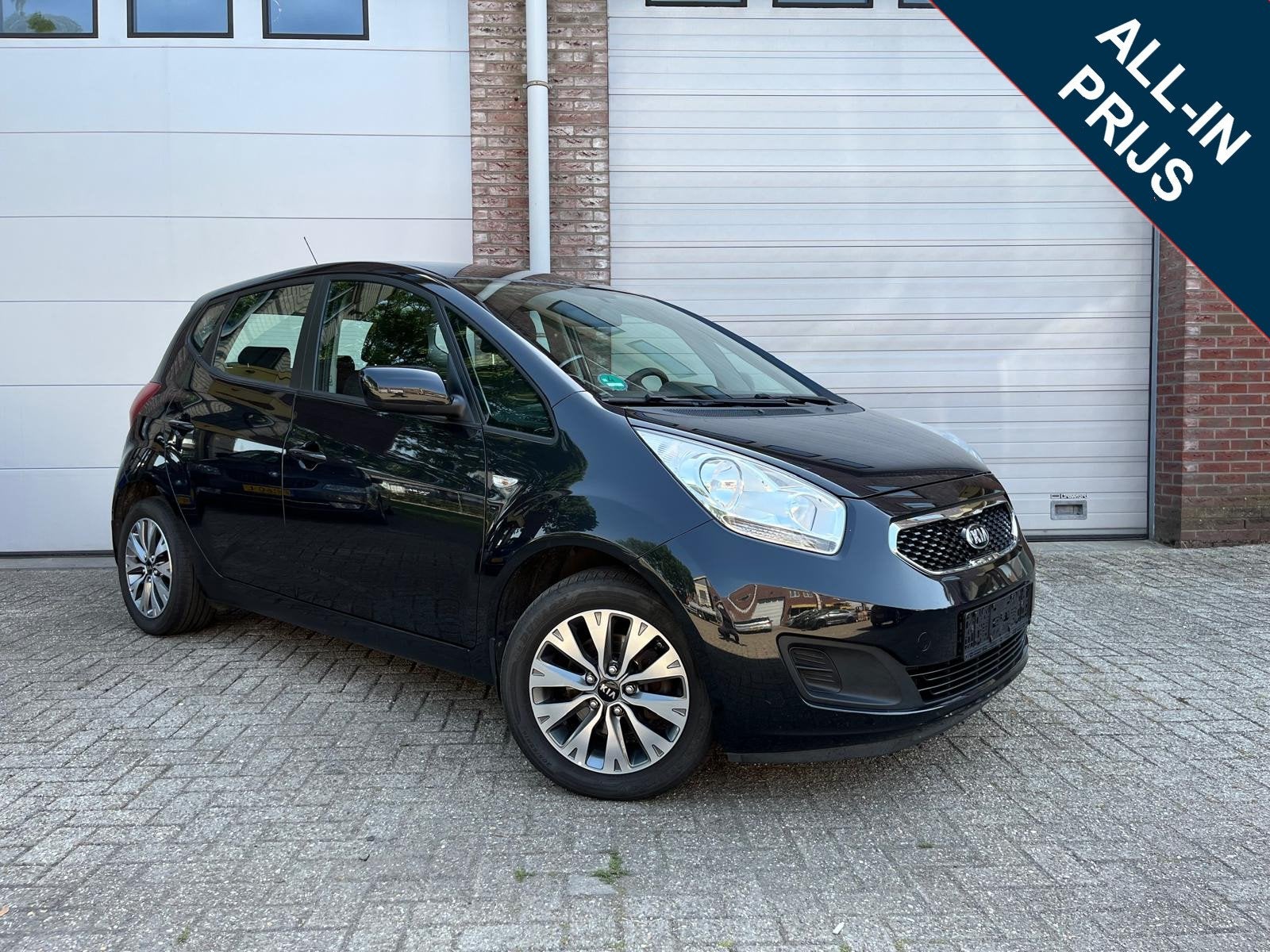 Kia Venga 1.6 CVVT First Edition Dealer oh/Automaat/Airco/Ga, Auto's, Kia, Dealer onderhouden, Gebruikt, 4 cilinders, Met garantie (alle)