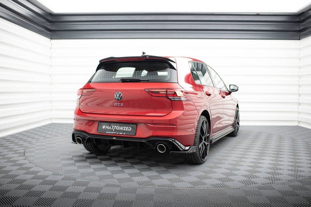 Diffuser + imitatie eindtips - Volkswagen Golf 8 GTE 19-24, Auto diversen, Tuning en Styling, Ophalen of Verzenden