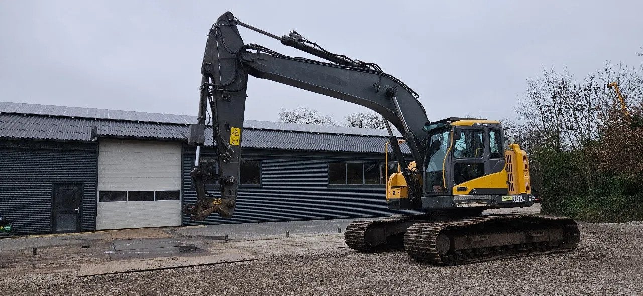 Volvo ECR 235 (bj 2013), Graafmachine