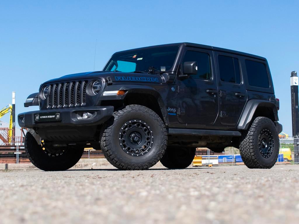 Jeep Wrangler Unlimited 4xe 380 Rubicon (APPLE CARPLAY,HARDT, Auto's, Jeep, Automaat, Parkeersensor, 4 cilinders, Cabriolet