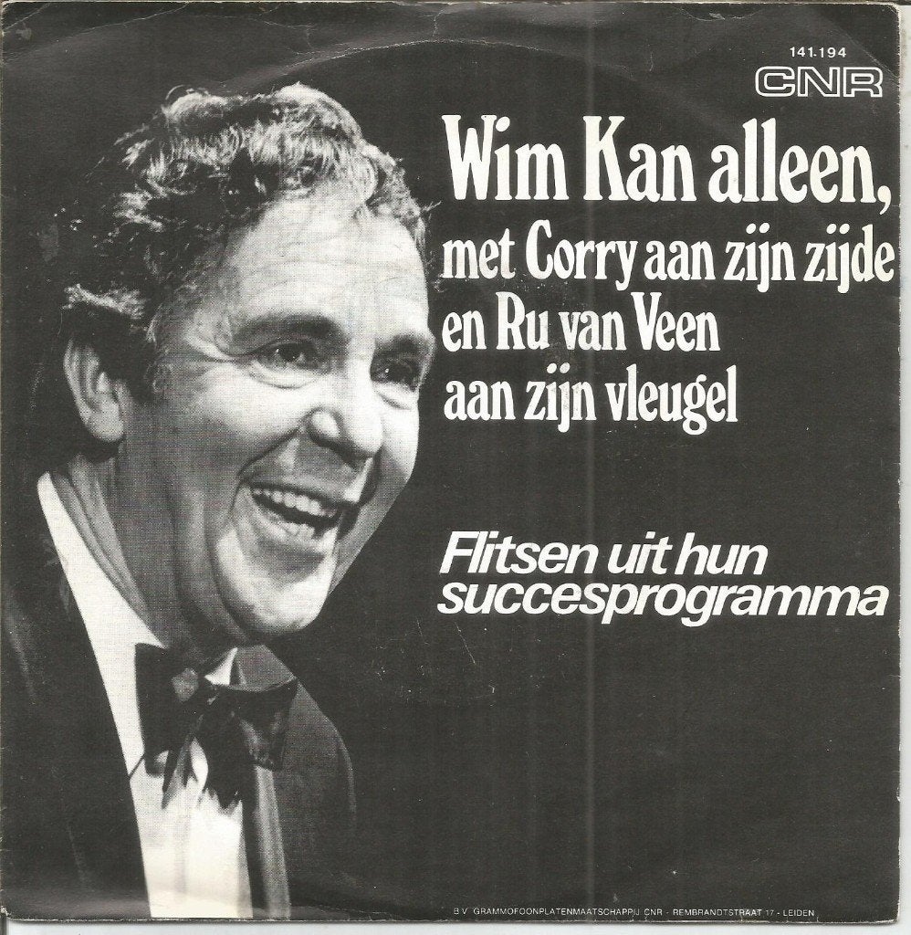 Wim Kan – Flitsen Uit Hun Succesprogramma (1972), Cd's en Dvd's, Vinyl Singles, 7 inch, Ophalen of Verzenden, Zo goed als nieuw