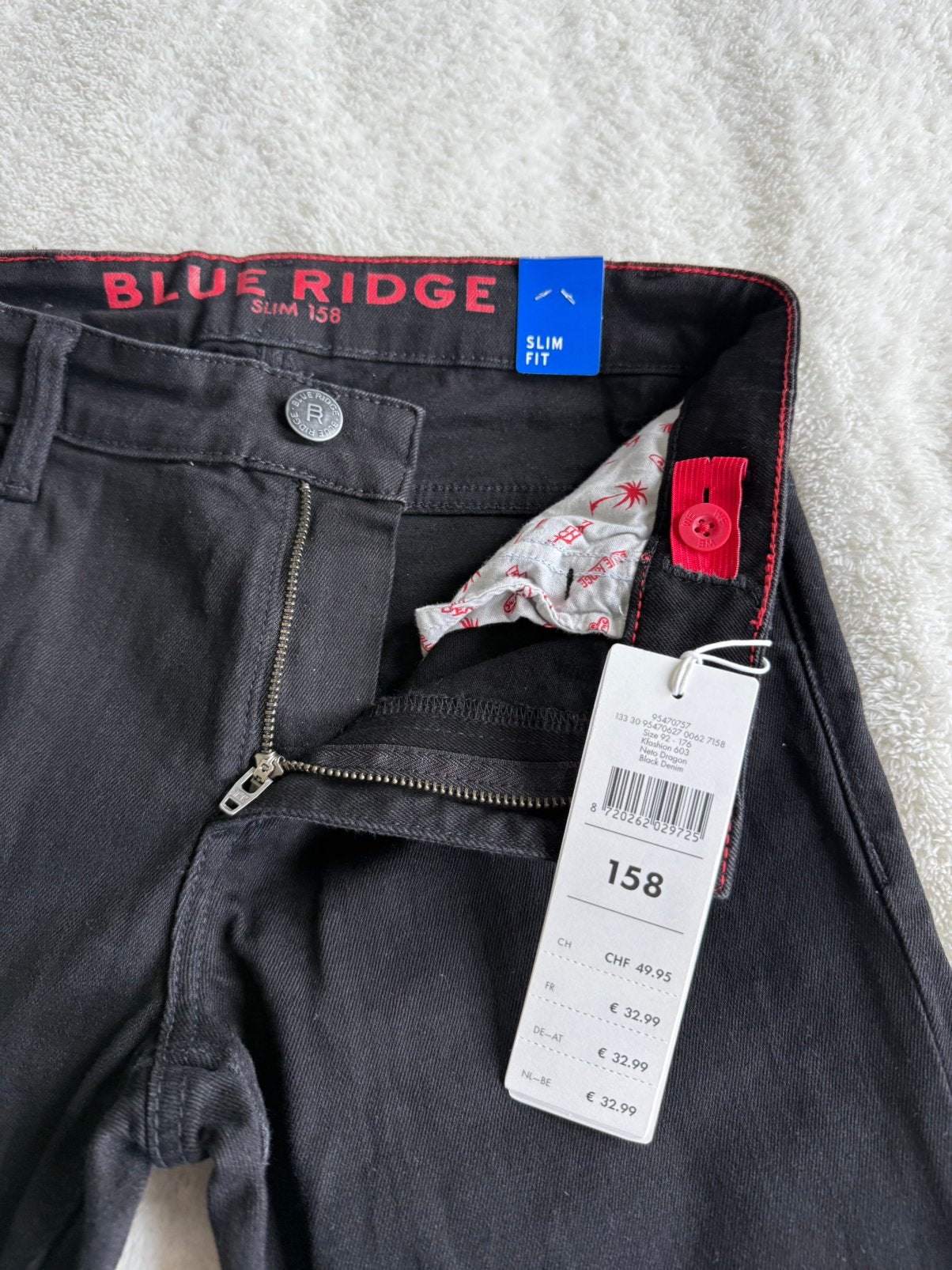 Spijkerbroek jongens merk we model slim fit maat 158 nieuw, Ophalen of Verzenden, Nieuw, Jongen, Broek