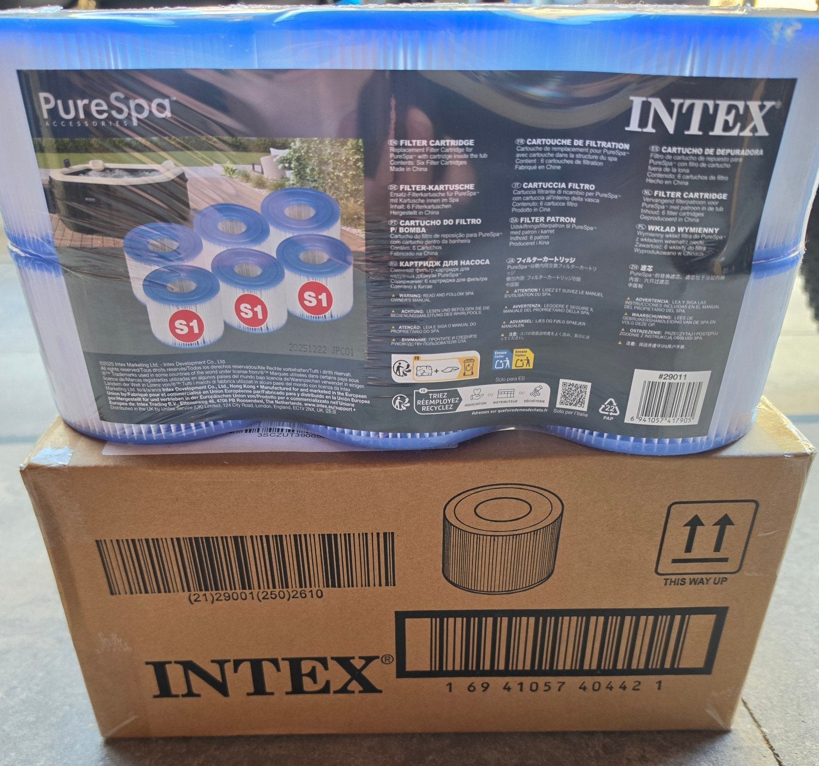 18x Nieuwe Intex S1 filter cartridges voor PureSpa, Ophalen, Nieuw