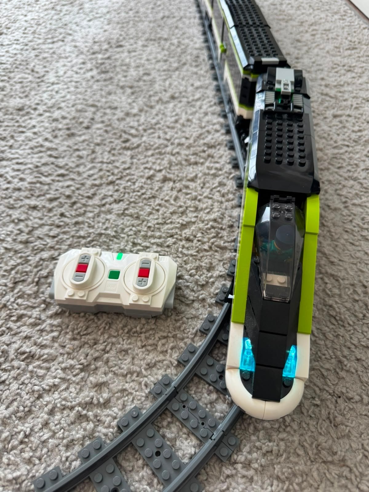 LEGO City Passagierstrein (60337) met afstandsbediening, City, Lego, Ophalen of Verzenden, Zo goed als nieuw
