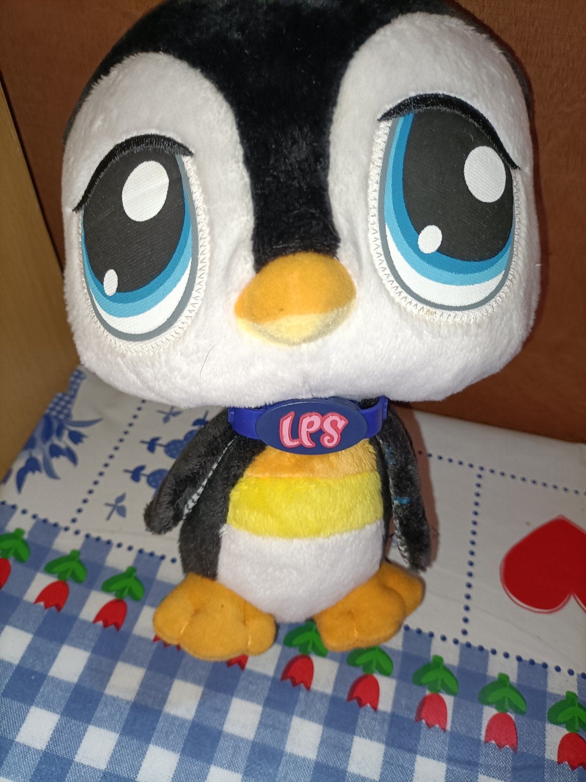 Littlest Petshop pinquin knuffel 21 cm groot, Ophalen of Verzenden, Zo goed als nieuw, Overige typen