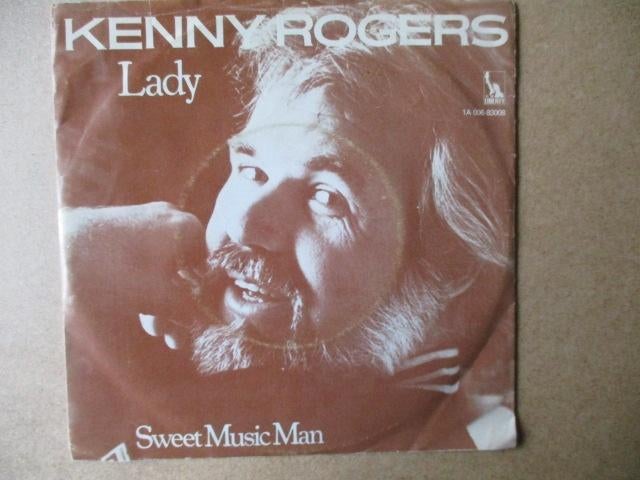 s4161 kenny rogers - lady, Ophalen, Gebruikt, Overige genres, 7 inch
