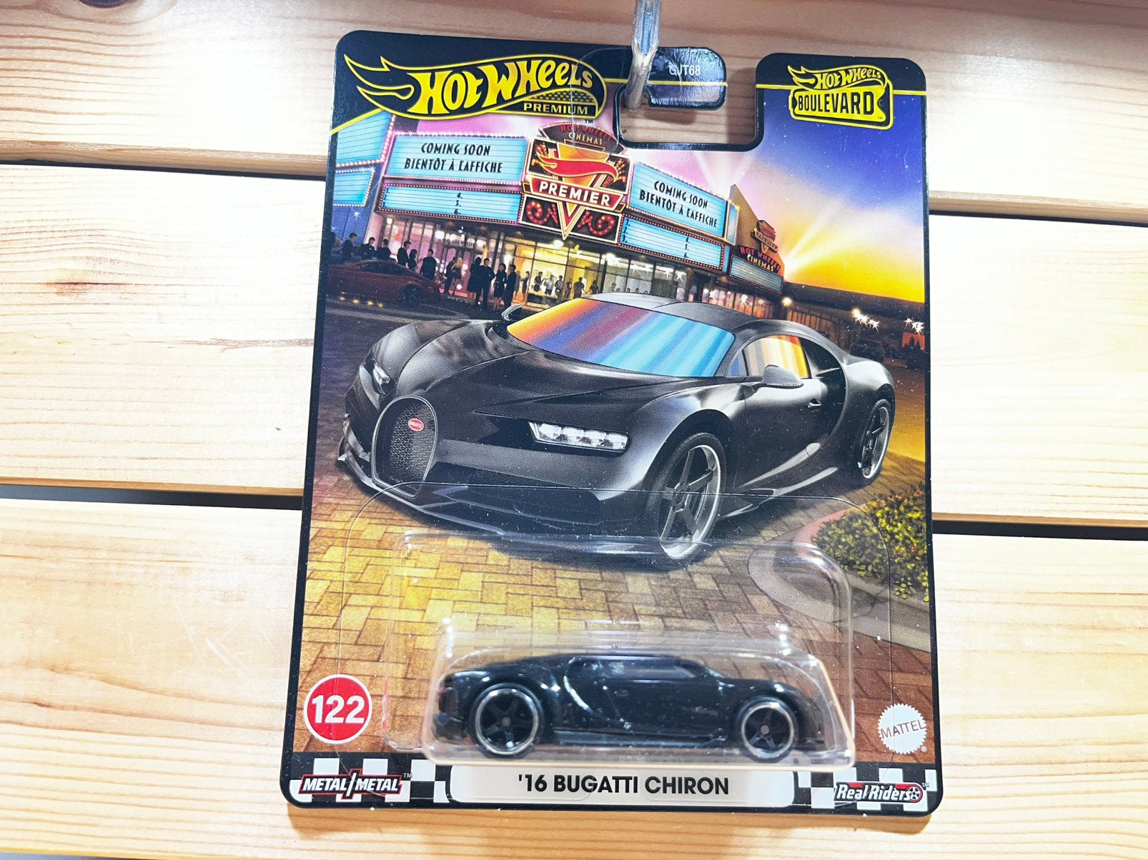 Bugatti Chiron Hotwheels Boulevard, Hobby en Vrije tijd, Modelauto's | Overige schalen, Ophalen of Verzenden, Zo goed als nieuw