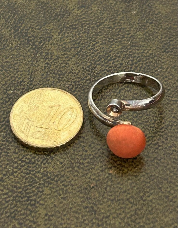 Oranje ring, Sieraden, Tassen en Uiterlijk, Verzenden, Zo goed als nieuw, Oranje, Dame of Heer
