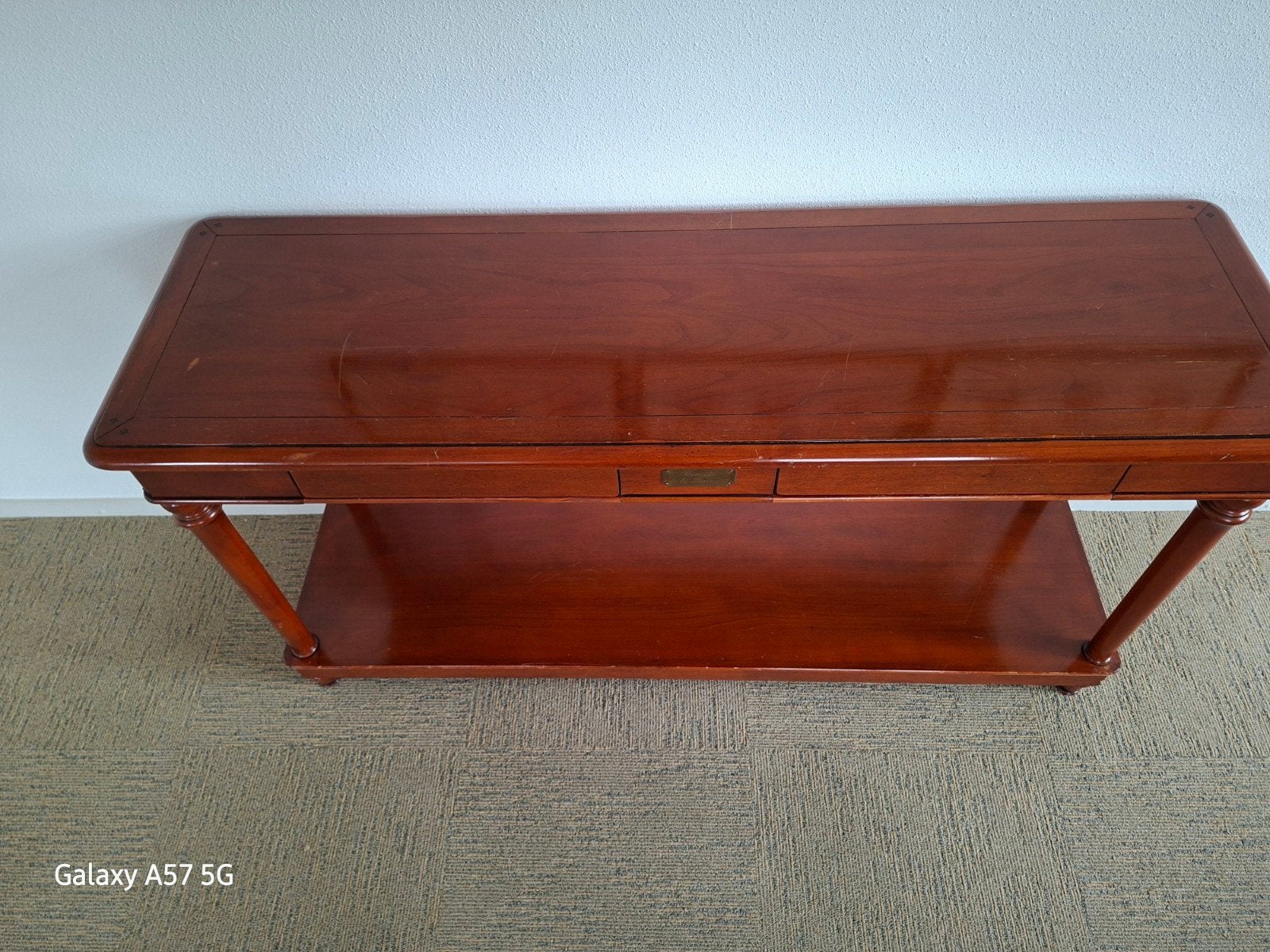 sidetable kersenhout, Ophalen