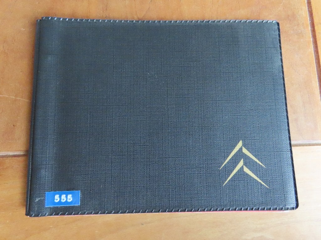 Instructieboek Citroen DS 21 Hydraulique 1968 nieuwstaat!, Ophalen of Verzenden