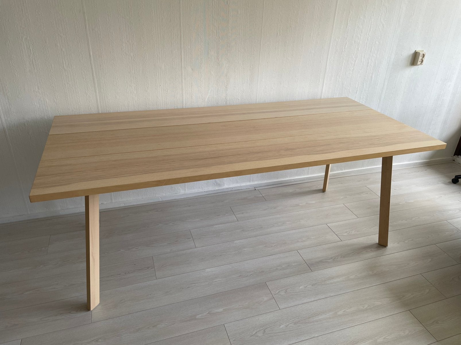 Ikea Ypperlig Eettafel 200x90, 200 cm of meer, Zo goed als nieuw, Rechthoekig, 50 tot 100 cm