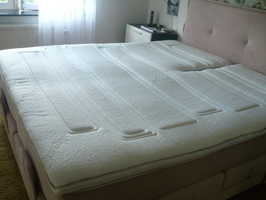 2 persoon topper splitter met warme en koude kant, 210 cm, Tweepersoons, Ophalen of Verzenden, Zo goed als nieuw
