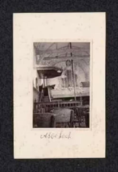 Foto Abbekerk Kerk Interieur., Verzamelen, Foto, Ophalen of Verzenden, Zo goed als nieuw, 1940 tot 1960