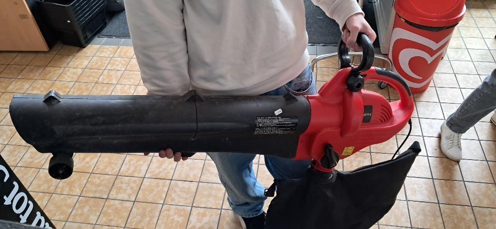 Bladblazer, Tuin en Terras, Bladblazers, Zo goed als nieuw, Handgedragen, Elektrisch, Met opvangzak, Met zuigfunctie, Ophalen