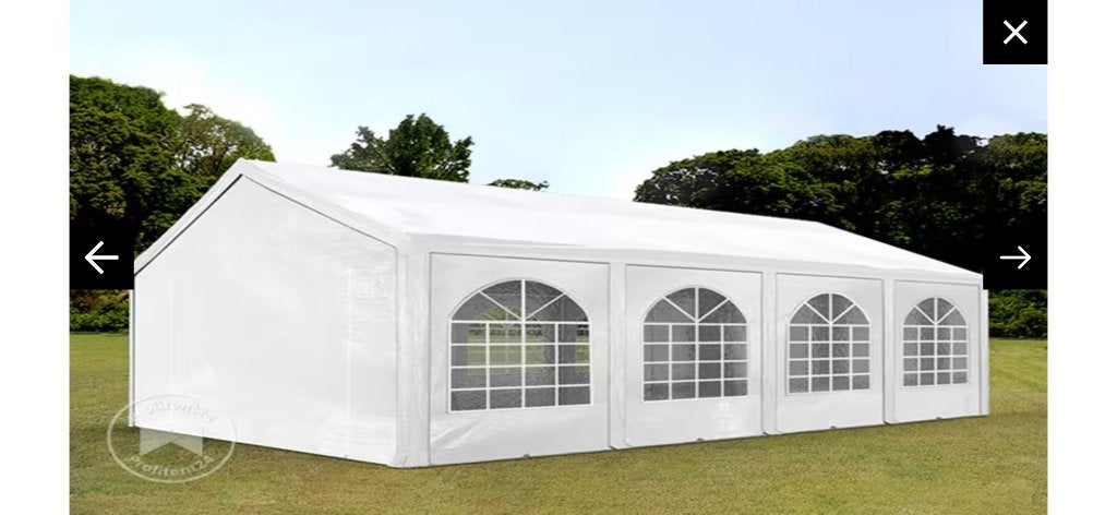 Partytent, Ophalen, Gebruikt, Partytent, 4 tot 6 meter