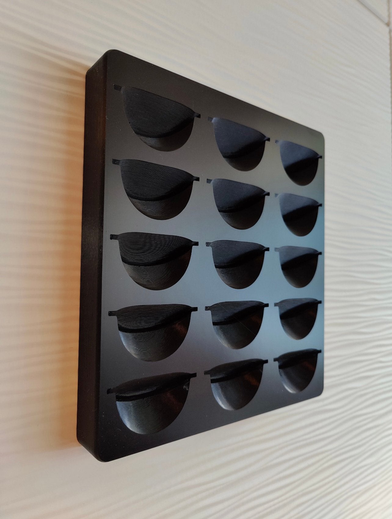 Nieuw! Luxe capsulehouder wand zwart Nespresso Vertuo cups, Nespresso, Nieuw, Ophalen of Verzenden, Capsulehouder