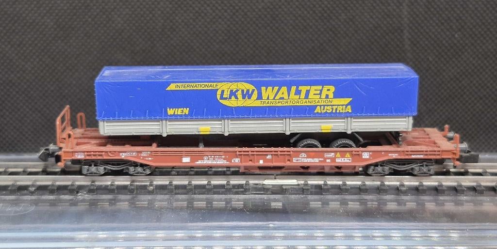Roco 25155 - ÖBB combivervoerwagen Sdkmmss "Walter" (16278), Gebruikt, Gelijkstroom, Wagon, Ophalen of Verzenden