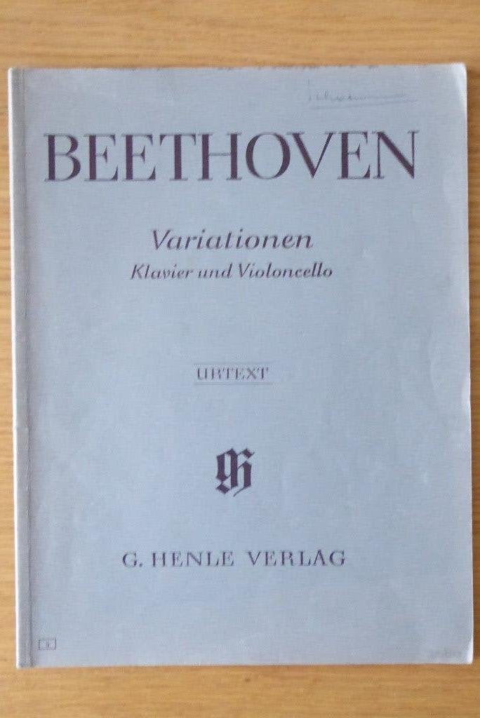 Variationen für Klavier und Violoncello, Gebruikt, Klassiek, Overige soorten, Ophalen of Verzenden