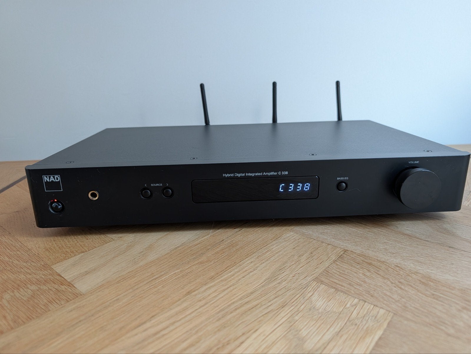 NAD C338 Versterker met Chromecast Built-In, Audio, Tv en Foto, Zo goed als nieuw, Ophalen, Marantz, Minder dan 60 watt
