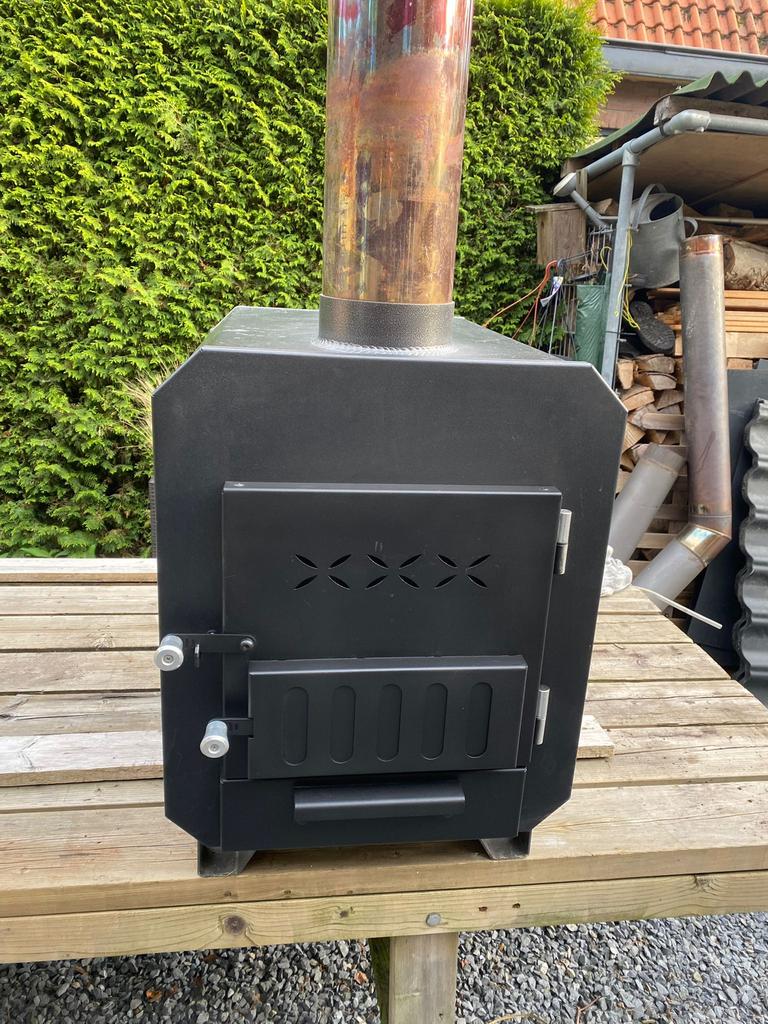 hottub kachel 45KW ticra outdoor, Ophalen of Verzenden, Zo goed als nieuw