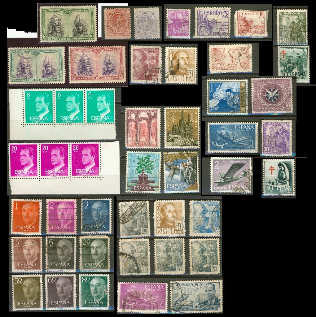 Spanje Espana Spain 1909- 1928 Postzegels nr.673 jdu, Postzegels en Munten, Ophalen of Verzenden, Gestempeld
