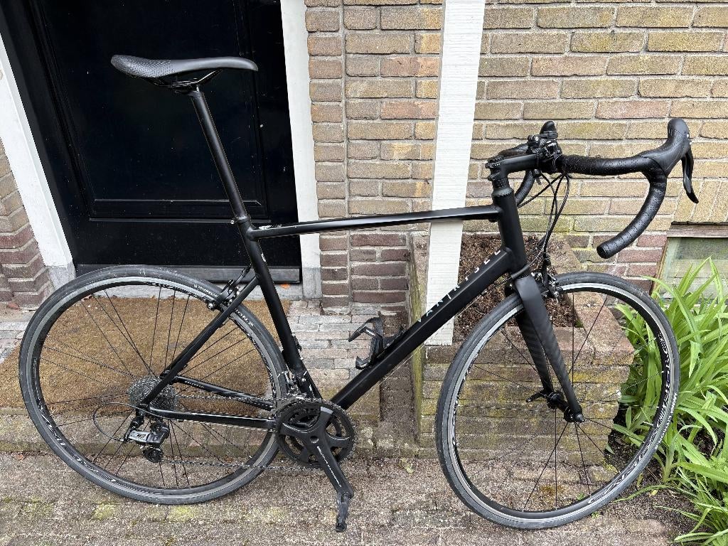 Van Rysel EDR AF campagnolo Centaur zwart racefiets XL, Gebruikt, Heren, Aluminium, 57 tot 61 cm