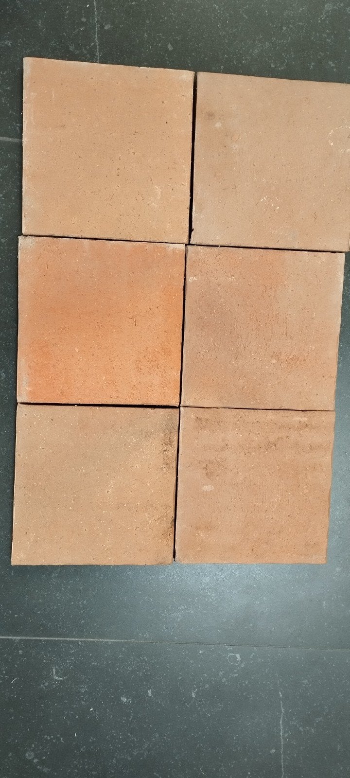 Terra cotta oud gebakken tegels / 20 x 20.cm, Doe-het-zelf en Verbouw, Tegels, Ophalen, Keramiek, 5 tot 10 m², 20 tot 40 cm
