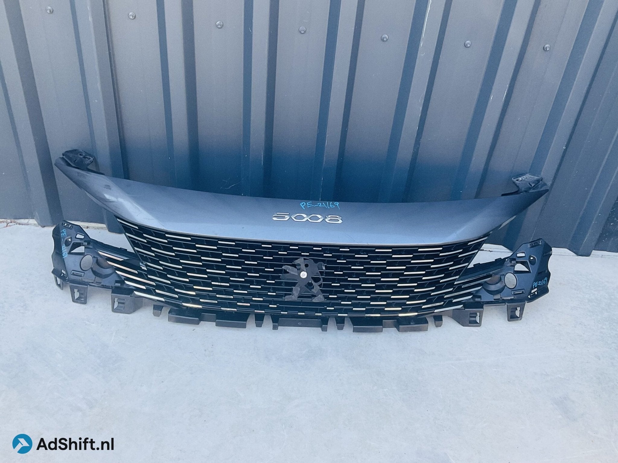 Bumper Grill peugeot 3008 5008 facelift 21 9836828477 voorbu, Auto-onderdelen