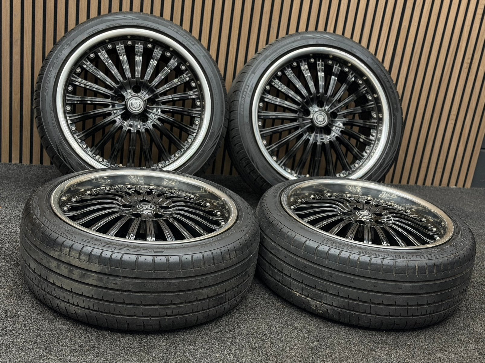 20 inch Orobica Oro 25 - Cadillac Seville 5x115 245/40/20, Ophalen, 245 mm, ., Banden en Velgen