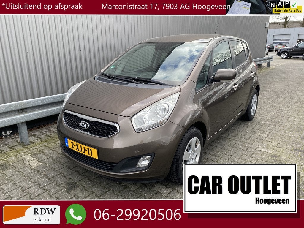 Kia Venga 1.4 CVVT ExecutiveLine 149Dkm.NAP, 1e Eignr, Clima, Auto's, Kia, Bedrijf, Te koop, Venga, ABS, Achteruitrijcamera, Airbags