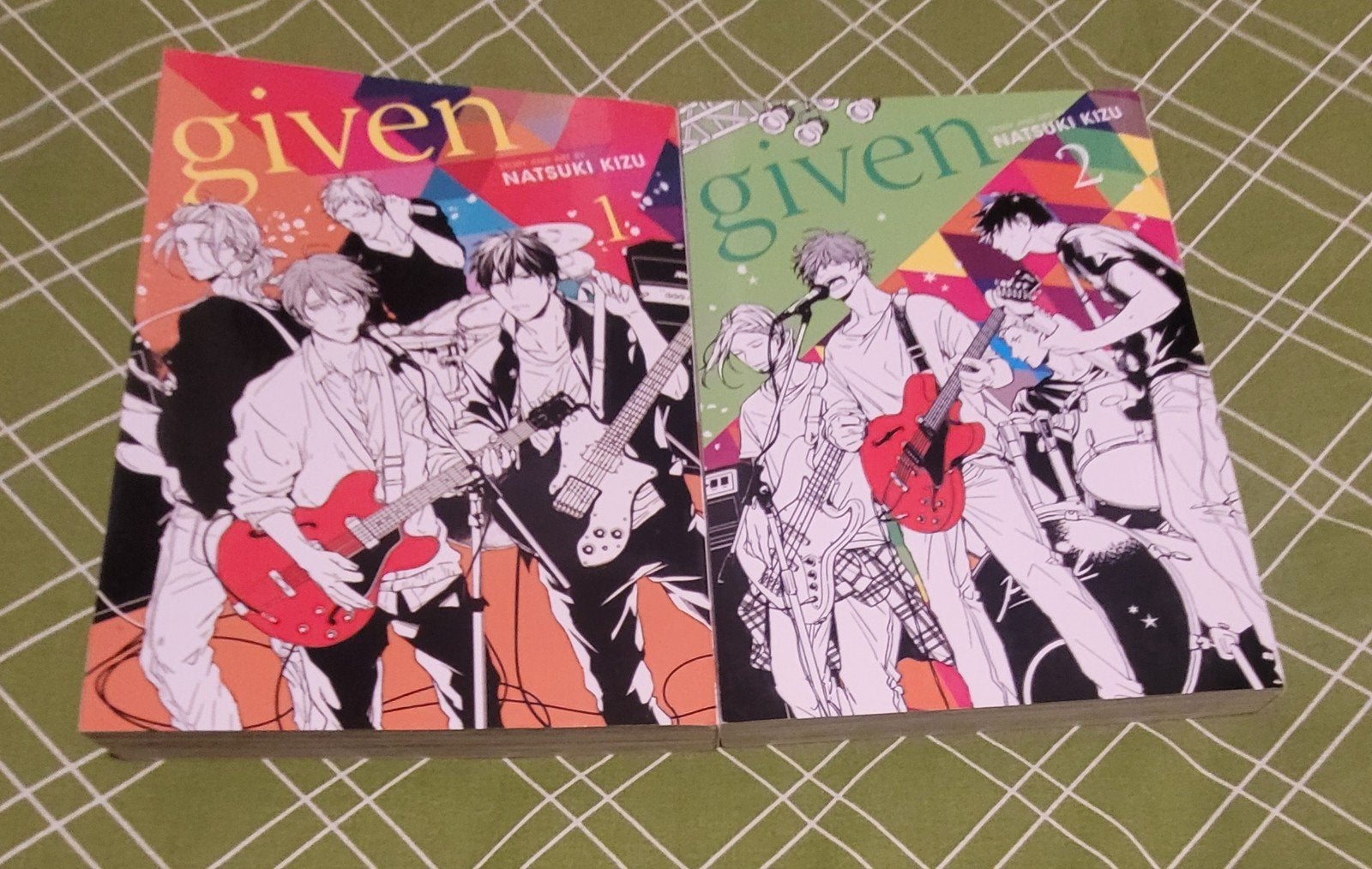 Manga's Given vol. 1 en 2, Boeken, Gelezen, Natsuki Kizu, Ophalen of Verzenden, Japan (Manga)