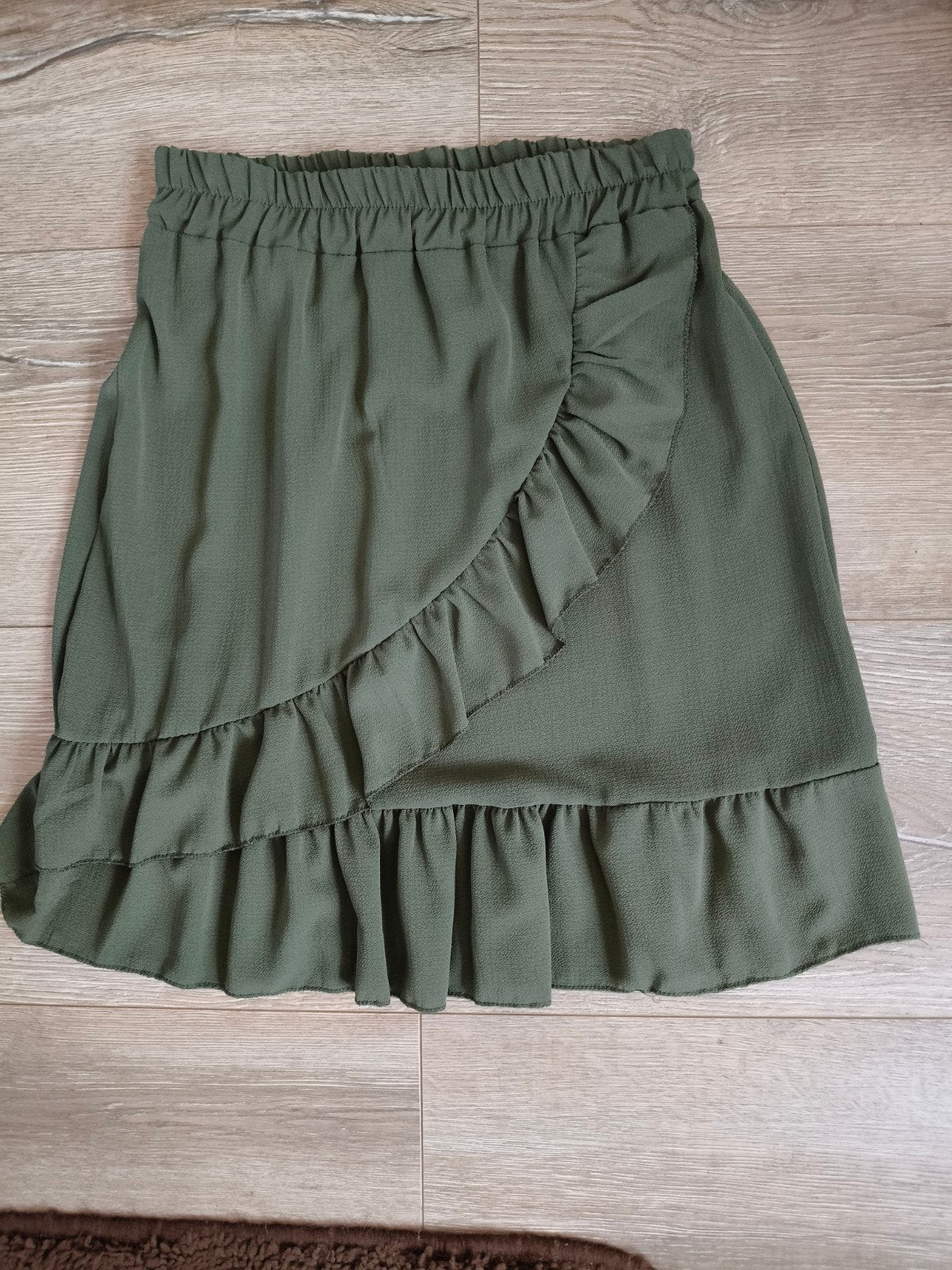 Sophia Pure Feminine Groen Rokje Maat S, Ophalen, Maat 36 (S), Sophia Pure Feminine, Gedragen