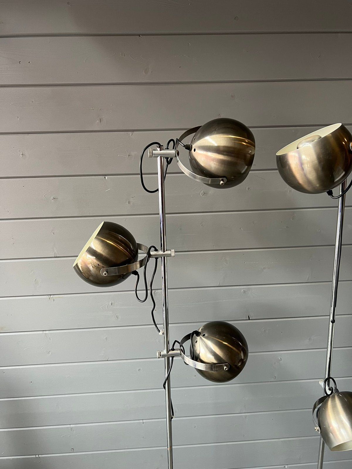 Twee vintage staande vloerlampen, Ophalen, O, O, 150 tot 200 cm