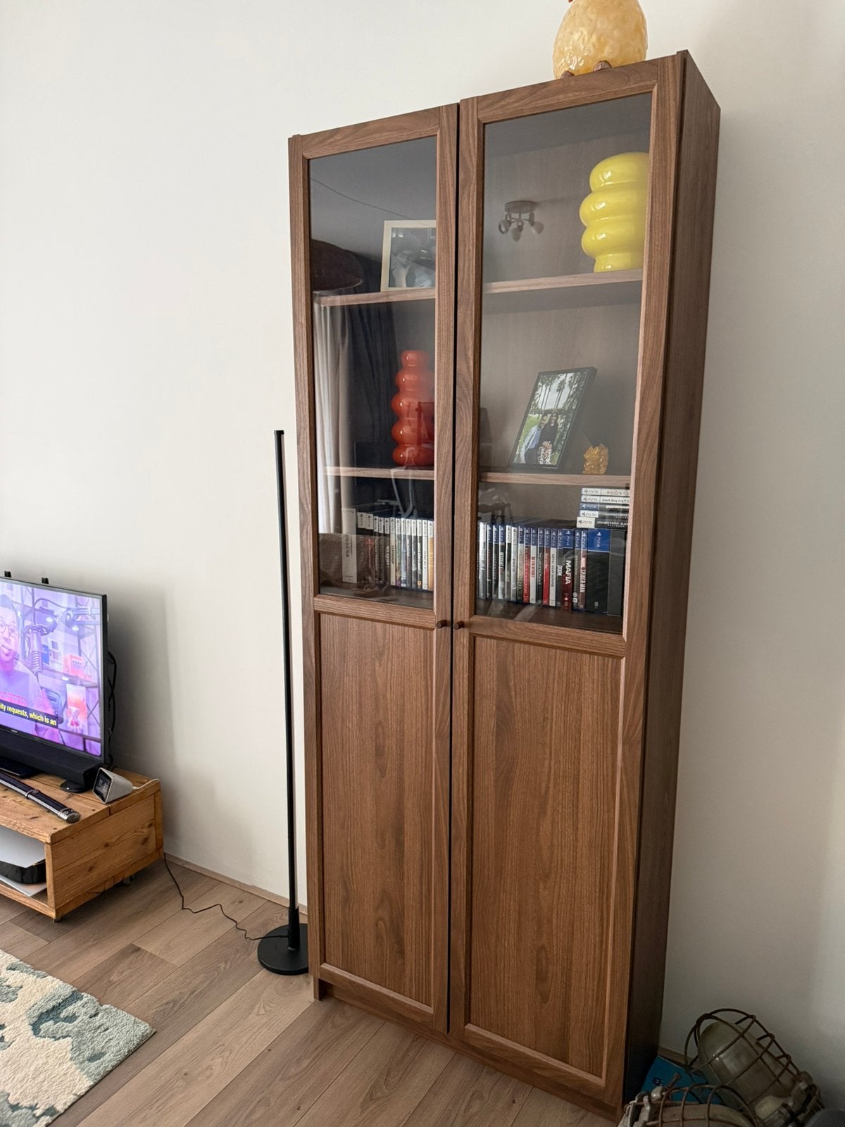 IKEA BILLY / OXBERG Brown, Ophalen, 50 tot 100 cm, Zo goed als nieuw, Minder dan 100 cm