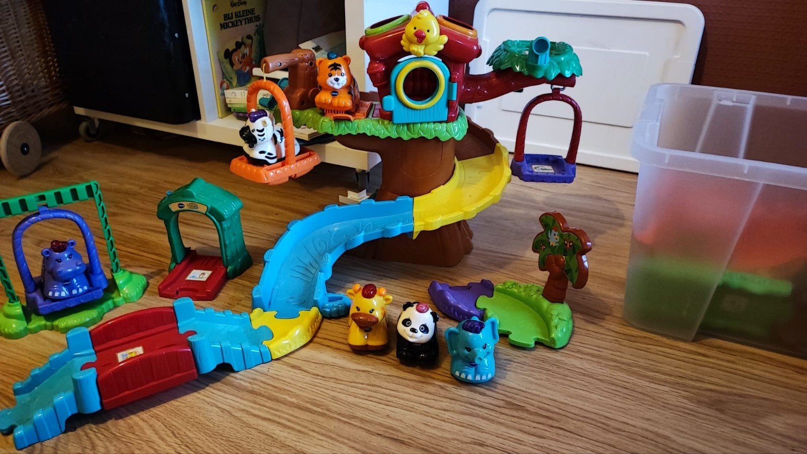 zoef zoef dieren vtech, Ophalen, Gebruikt